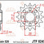 Sprocket Front 13T 520 Sc JT SPROCKETS JT SPROCKETS MOTOVEIKALS 21