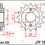 Sprocket Front 14T 520 JT SPROCKETS JT SPROCKETS MOTOVEIKALS 21