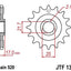 Sprocket Front 15T 520 JT SPROCKETS JT SPROCKETS MOTOVEIKALS 21