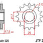 Sprocket Front 15T 525 Ru JT SPROCKETS JT SPROCKETS MOTOVEIKALS 21