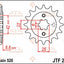 Sprocket Front 16T 520 JT SPROCKETS JT SPROCKETS MOTOVEIKALS 21