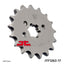 Sprocket Front 17T 428 JT SPROCKETS JT SPROCKETS MOTOVEIKALS 21