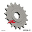 Sprocket Front 17T 520 JT SPROCKETS JT SPROCKETS MOTOVEIKALS 21