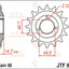 Sprocket Front 21T 530 JT SPROCKETS JT SPROCKETS MOTOVEIKALS 21