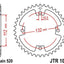 Sprocket Rear 36T 520 JT SPROCKETS JT SPROCKETS MOTOVEIKALS 21