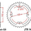 Sprocket Rear 36T 520 JT SPROCKETS JT SPROCKETS MOTOVEIKALS 21
