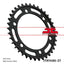 Sprocket Rear 37T 520 JT SPROCKETS JT SPROCKETS MOTOVEIKALS 21