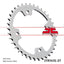 Sprocket Rear 37T 520 JT SPROCKETS JT SPROCKETS MOTOVEIKALS 21