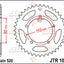 Sprocket Rear 39T 520 JT SPROCKETS JT SPROCKETS MOTOVEIKALS 21