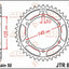 Sprocket Rear 39T 530 JT SPROCKETS JT SPROCKETS MOTOVEIKALS 21