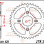 Sprocket Rear 40T 420 JT SPROCKETS JT SPROCKETS MOTOVEIKALS 21