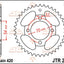 Sprocket Rear 42T 420 JT SPROCKETS JT SPROCKETS MOTOVEIKALS 21