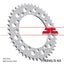 Sprocket Rear 43T 520 JT SPROCKETS JT SPROCKETS MOTOVEIKALS 21
