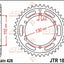 Sprocket Rear 44T 428 JT SPROCKETS JT SPROCKETS MOTOVEIKALS 21