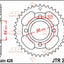 Sprocket Rear 44T 428 JT SPROCKETS JT SPROCKETS MOTOVEIKALS 21