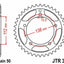 Sprocket Rear 44T 530 Blk JT SPROCKETS JT SPROCKETS MOTOVEIKALS 21