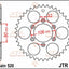 Sprocket Rear 45T 520 JT SPROCKETS JT SPROCKETS MOTOVEIKALS 21