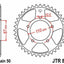 Sprocket Rear 45T 530 Blk JT SPROCKETS JT SPROCKETS MOTOVEIKALS 21