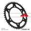 Sprocket Rear 46T 520 Blk JT SPROCKETS JT SPROCKETS MOTOVEIKALS 21