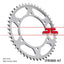 Sprocket Rear 47T 525 Blk JT SPROCKETS JT SPROCKETS MOTOVEIKALS 21