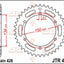 Sprocket Rear 48T 428 JT SPROCKETS JT SPROCKETS MOTOVEIKALS 21