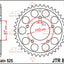 Sprocket Rear 48T 525 JT SPROCKETS JT SPROCKETS MOTOVEIKALS 21