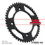 Sprocket Rear 49T 428 Blk JT SPROCKETS JT SPROCKETS MOTOVEIKALS 21