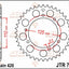 Sprocket Rear 50T 420 JT SPROCKETS JT SPROCKETS MOTOVEIKALS 21