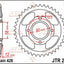 Sprocket Rear 50T 428 JT SPROCKETS JT SPROCKETS MOTOVEIKALS 21