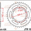 Sprocket Rear 52T 428 JT SPROCKETS JT SPROCKETS MOTOVEIKALS 21
