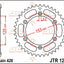 Sprocket Rear 54T 428 JT SPROCKETS JT SPROCKETS MOTOVEIKALS 21