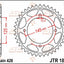 Sprocket Rear 56T 428 JT SPROCKETS JT SPROCKETS MOTOVEIKALS 21