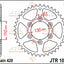 Sprocket Rear 62T 420 JT SPROCKETS JT SPROCKETS MOTOVEIKALS 21