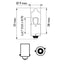 Spuldze NARVA H6W 12V/6W BAX9S NARVA MOTOVEIKALS 21