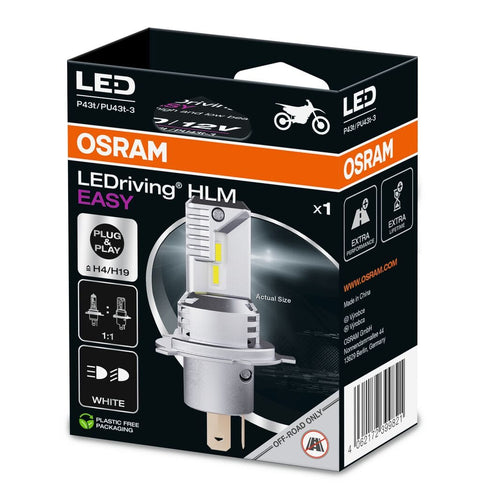 Spuldze OSRAM H4 LED 12V 19.00W/18.7W 6500K OSRAM MOTOVEIKALS 21