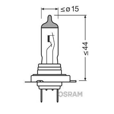 Spuldze OSRAM H7 12V/55W PX26D OSRAM MOTOVEIKALS 21