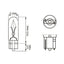 Spuldze PBT5 12V 1,2W W2X4,6D Pure Light 1 gab. BOSCH MOTOVEIKALS 21