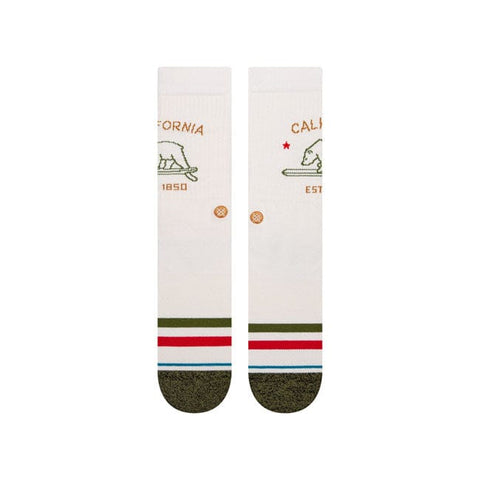 Stance California Republic socks off white STANCE MOTOVEIKALS 21