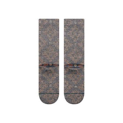 Stance San Lucas Crew socks dark brown STANCE MOTOVEIKALS 21