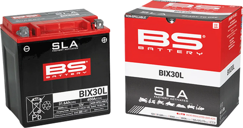 Startera akumulatoru baterija BS-BATTERIES BIX30L SLA BS BATTERY MOTOVEIKALS 21