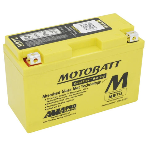 Startera akumulatoru baterija MOTOBAT QUADFLEX MB7U MOTOBATT MOTOVEIKALS 21