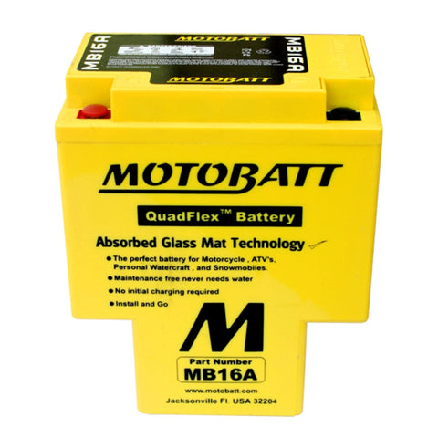 Startera akumulatoru baterija MOTOBATT QUADFLEX MB16A MOTOBATT MOTOVEIKALS 21