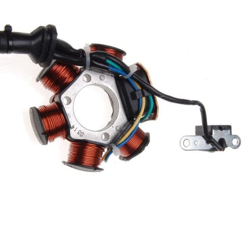 Stators ar holda devēju 6 spoles / 7 vadi REPLICA MOTOVEIKALS 21