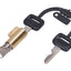 steering lock long version Neimann type for Vespa 50, PX, Rally, Sprint CIF MOTOVEIKALS 21