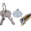 Steering lock replica 12mm hole diameter for Kreidler Florett K 54, Zündapp, Hercules OEM STANDARD MOTOVEIKALS 21