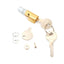 Steering wheel lock bolt 2 diameter 10mm length 18.60mm brass 12mm 25.50mm square 15.20mm x 4.10mm for Piaggio Vespa Citta, Tomos moped moped DIVERSE / IMPORT MOTOVEIKALS 21