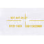 Sticker mudguard tire pressure 2.0 bar white for Hercules K 125 BW OEM STANDARD MOTOVEIKALS 21
