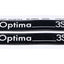 Sticker set MOGA 2 pieces 105mm x 21mm for Hercules Optima 3S MOGA MOTOVEIKALS 21
