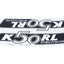 Sticker set MOGA 2 pieces 160mm x 40mm for Hercules K 50 RL Electronic MOGA MOTOVEIKALS 21