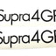 Sticker set MOGA 2 pieces wide 195mm high 38mm for Hercules Supra 4 GP MOGA MOTOVEIKALS 21